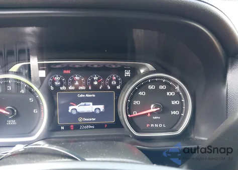 2021 Chevrolet Silverado 1500 4Wd Short Bed High Country из США, поврежденный, VIN 1GCUYHEL8MZ256304